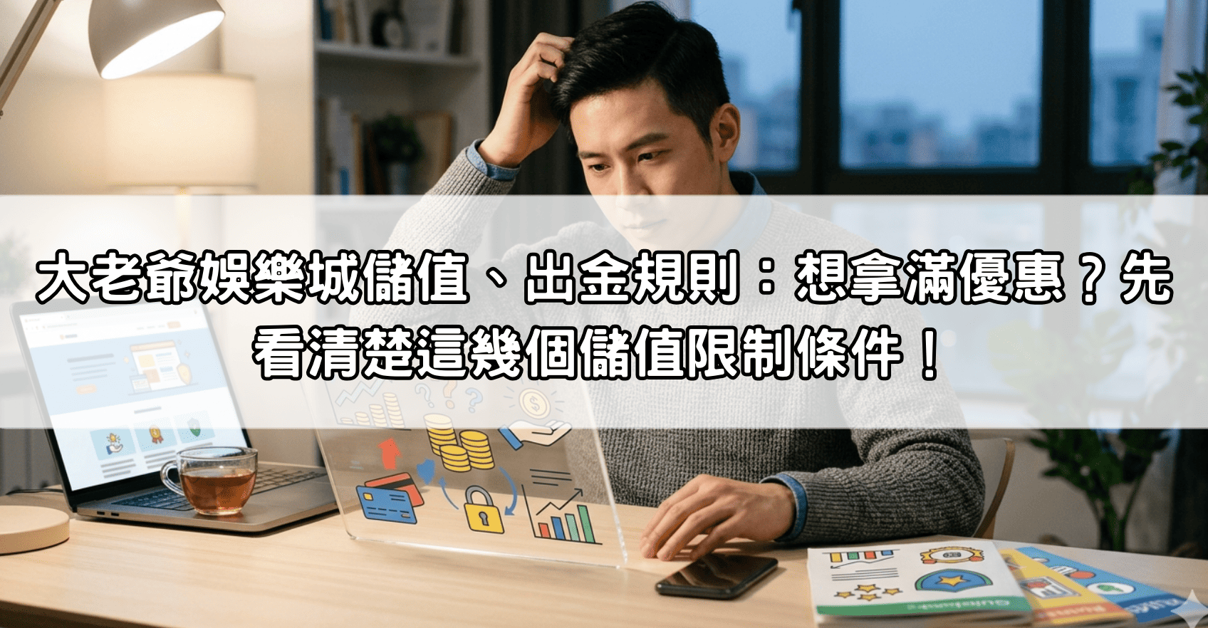 大老爺娛樂城儲值、出金規則：想拿滿優惠？先看清楚這幾個儲值限制條件！